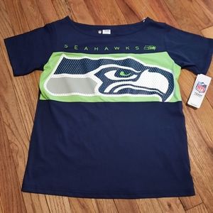 L💲Seattle Seahawks Women's Roomy Shirt Top